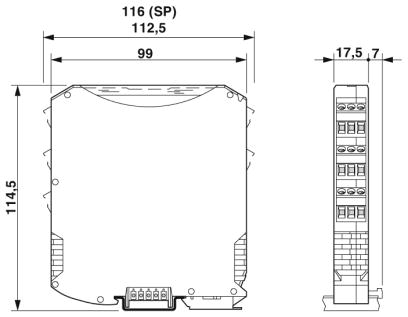 Разделительный усилитель-MACX MCR-EX-SL-2NAM-R-UP