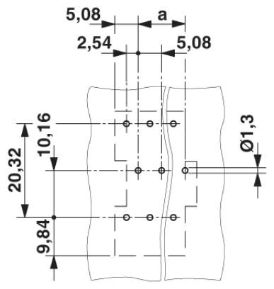 Клеммные блоки для печатного монтажа-MK4DS 1,5/ 3-5,08-BCD