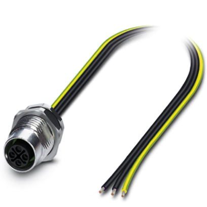 Встраиваемые разъемы-SACC-DSI-M12FSS-3P-M16/0,5 PE