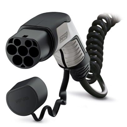 Зарядный кабель AC-EV-T2G3P-1AC20A-4,0M2,5EHBK01
