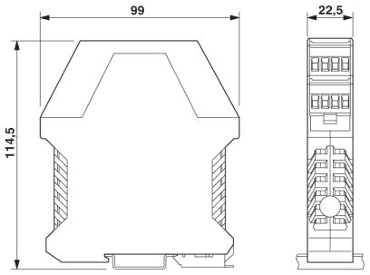 Измерительный преобразователь тока-MCR-S10-50-UI-SW-DCI-NC