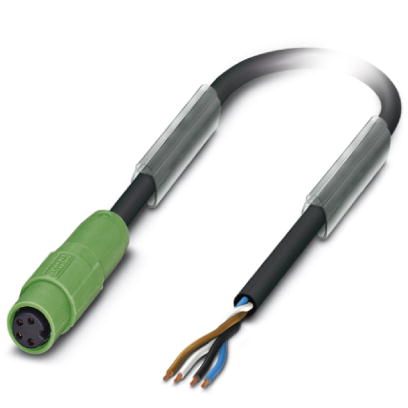 Кабель для датчика / исполнительного элемента-SAC-4P-M 8SIFS/.../...
