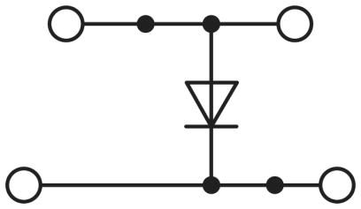 Клеммный блок-PTTBS 2,5-DIO/O-U CUS