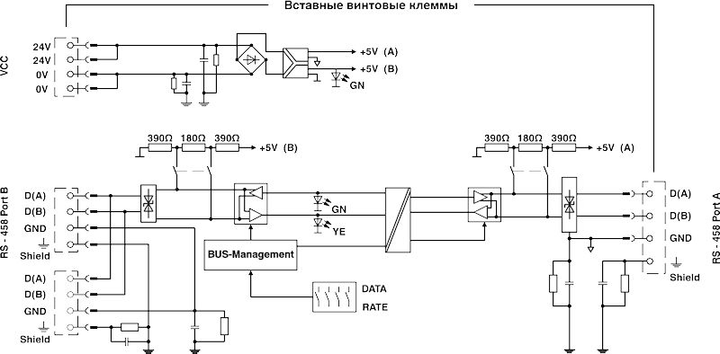 Repeater-PSM-ME-RS485/RS485-P