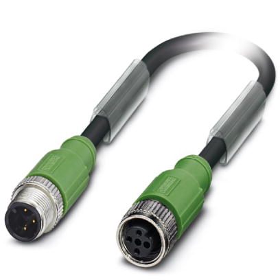 Кабель для датчика / исполнительного элемента-SAC-3P-M12MS-M12FS SH/.../...