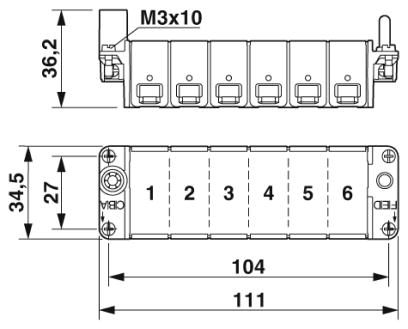 Модульные несущие рамки-HC-M-B24-MF-H
