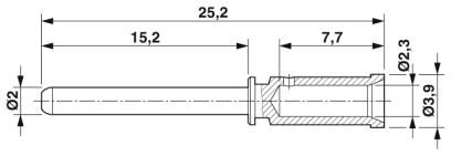 Обжимной контакт-SF-7QP2000