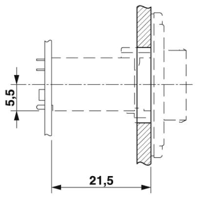 Монтажные рамы-CUC-V14-F1PBK-S/R4O:VPE10