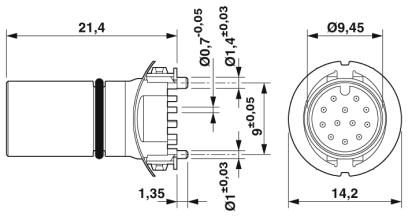 Комплект образцов-SACC-CIP-M12MS-12P SMD SH-SP