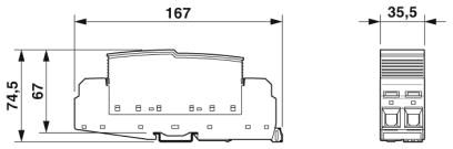 Молниезащитный разрядник, тип 1-FLT-SEC-H-T1-1C-440/25-FM