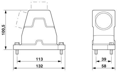 Корпус-HC-HPR-B06-HHWH-1TTM25-EM-BK