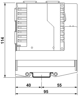 Модуль среды-FL IF 2FX SC-F