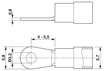 Проходные клеммы-BT 1,25-F