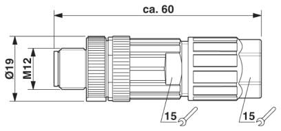 Разъем-SACC-MS-5SC M SCO