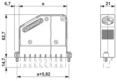 Корпус кабельного разъема-KGS-PC 4/ 8-F