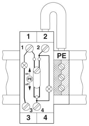 Клемма с размыкателем-GTF 76/230