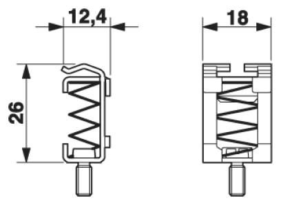 Schirmanschlussklemme-SKS 8-D