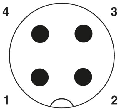 Кабель для датчика / исполнительного элемента-SAC-4P-M12MR/5,0-600 FB