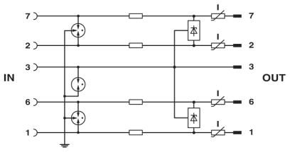 Устройство защиты от перенапряжений-DT-UFB-IB-RB0