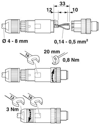 Шинный системный соединитель-SACC-MSB-2SC SH PB SCO