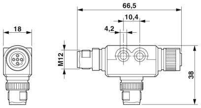 Т-распределитель-SAC-5PT-FB/MB-MBF PBDP SH