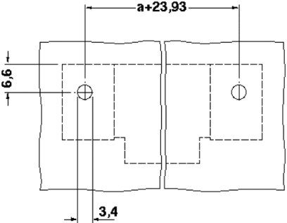 Разъем печатной платы-MSTBU 2,5/20-ST-5,08-FL