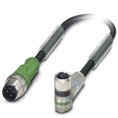 Кабель для датчика / исполнительного элемента-SAC-4P-M12MS-M 8FR-2L/.../...