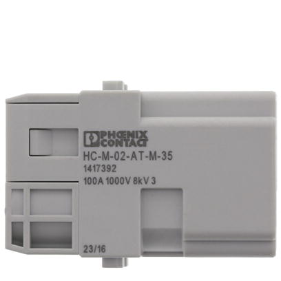 Модуль для установки контактов-HC-M-02-AT-M-35