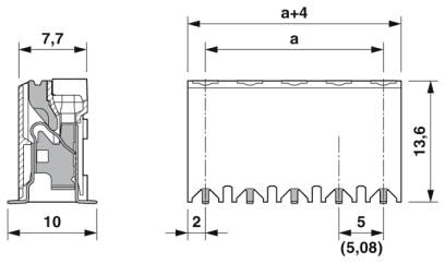 Клеммные блоки для печатного монтажа-SPT-SMD 1,5/12-V-5,0 R88