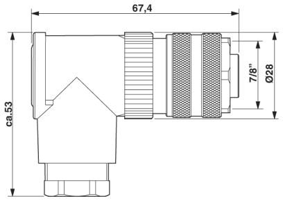 Разъем-SACC-MINFR-5CON-PG13/2,5