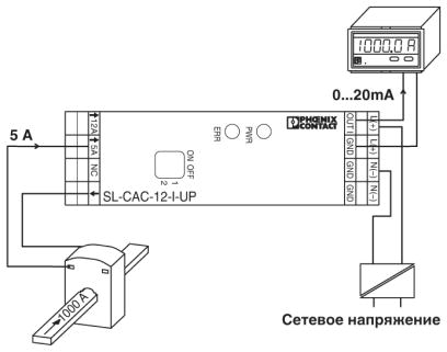 Измерительный преобразователь тока-MACX MCR-SL-CAC-12-I-UP