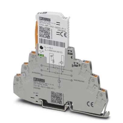 Устройство защиты от перенапряжений-TTC-6P-1X2-F-12DC-PT-I