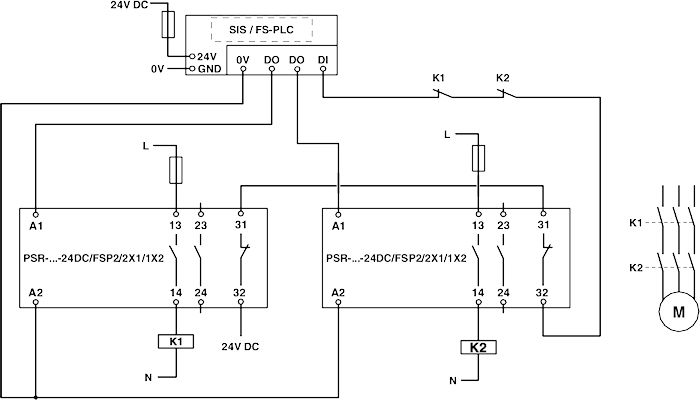 Реле сопряжения-PSR-SCP-24DC/FSP2/2X1/1X2