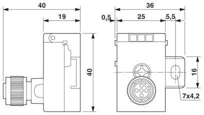 Разветвитель-VS-ASI-J-Y-N-M12FS