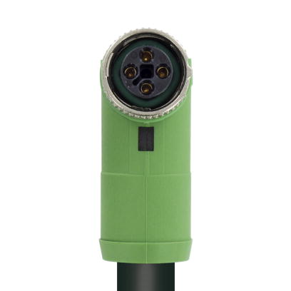 SAC-4P-M12MRT/ 2,0-PUR/M12FRT