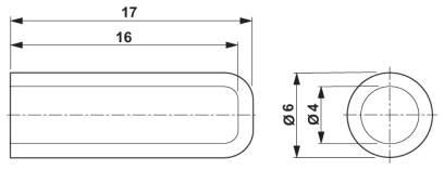 Заглушка D-SUB-VS-09-BS