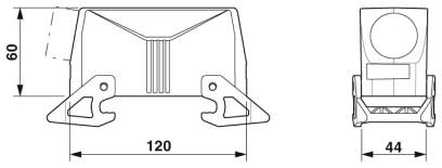 Корпус-HC-STA-B24-HLWD-1STM25-EL-AL