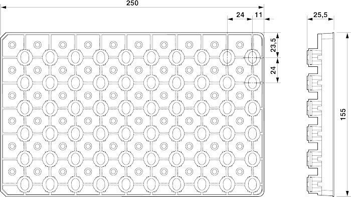 Встраиваемые разъемы-SACC-CIP-M12MS-17P SMD SH T