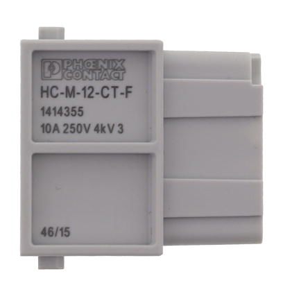 Модуль для установки контактов-HC-M-12-CT-F