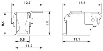 Отдельный контакт-PV-PTSPL-W/1R