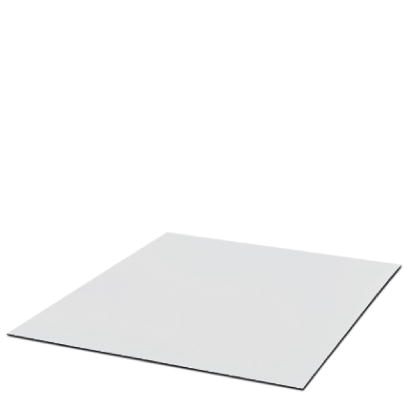 Пластина с гравировкой-GPK/SK 610X610X1,5 WH/BK