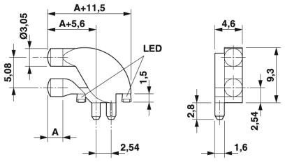 Установочные корпуса-HS LC-H-D3/ R2XC1-5,08