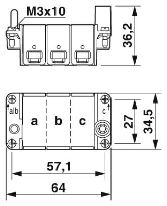 Модульные несущие рамки-HC-M-B10-MF-B