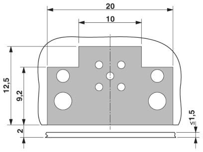 Встраиваемые разъемы-SACC-CI-M12FSB-5CON-L90 SCO