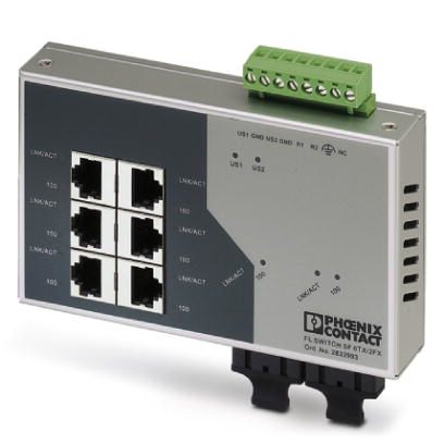 Промышленный коммутатор-FL SWITCH SF 6TX/2FX