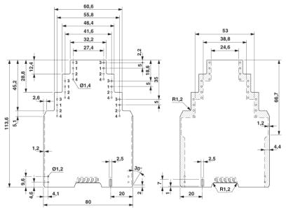 Корпус для электроники-ME 45 UTM TBUS KMGY