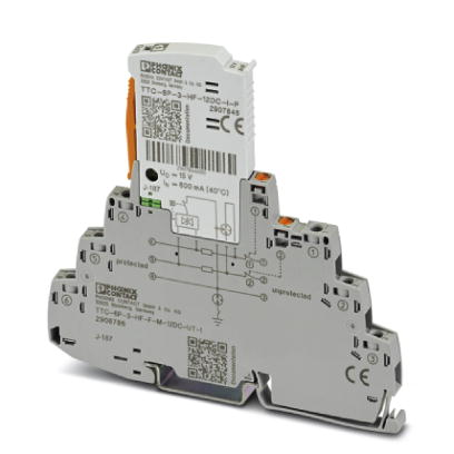 Устройство защиты от перенапряжений-TTC-6P-3-HF-F-M-12DC-UT-I