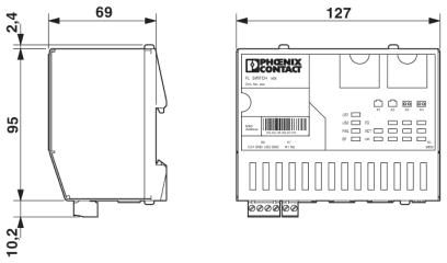 Промышленный коммутатор-FL SWITCH IRT TX 3POF