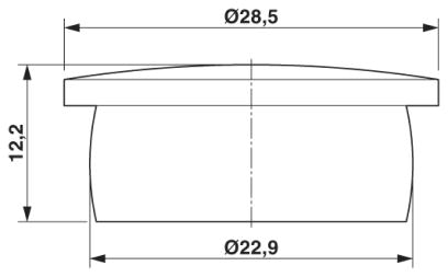 Пластиковый пылезащитный колпачок-RC-Z2058