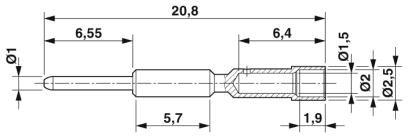 Обжимной контакт-SF-6AP2000